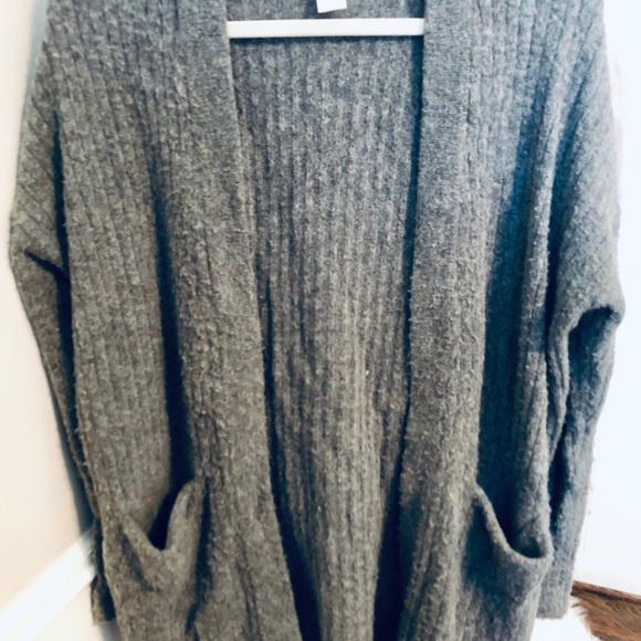 Grey Menswear Cardigan - Picture 2 of 2